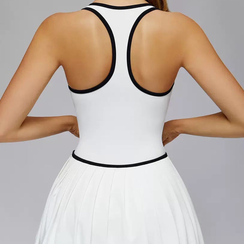 Mesh girls tennis dress AO1